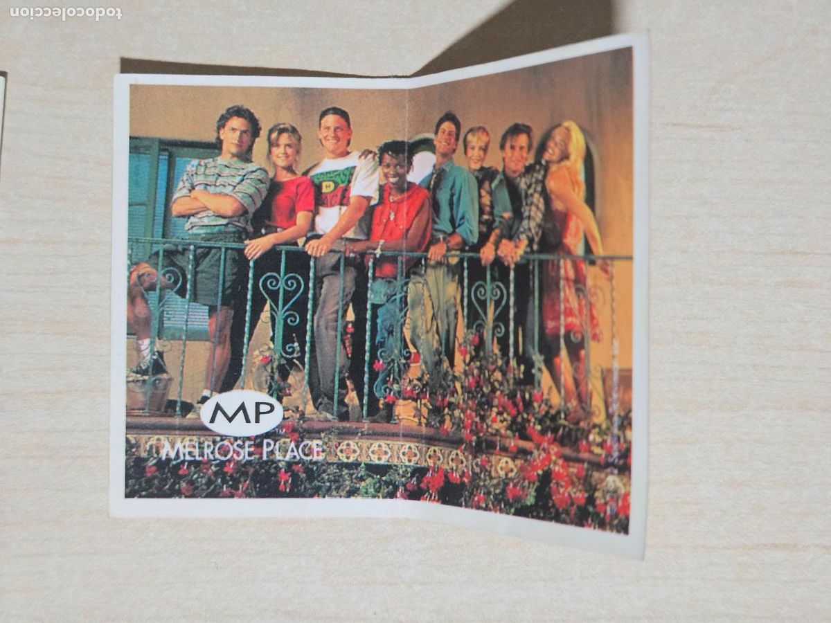 Coleccionismo cromos antiguos: N&ordm; 12 MELROSE PLACE CROMO PEGATINA ADHESIVO BOLLYCAO - NUEVA SIN PEGAR