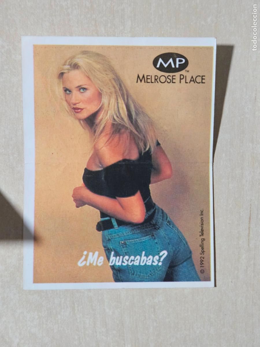 Coleccionismo cromos antiguos: N&ordm; 20 MELROSE PLACE CROMO PEGATINA ADHESIVO BOLLYCAO - NUEVA SIN PEGAR