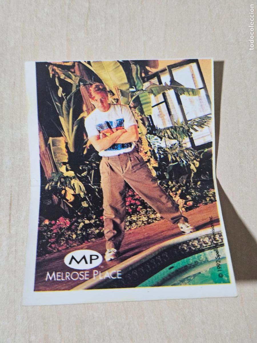 Coleccionismo cromos antiguos: N&ordm; 33 MELROSE PLACE CROMO PEGATINA ADHESIVO BOLLYCAO - NUEVA SIN PEGAR
