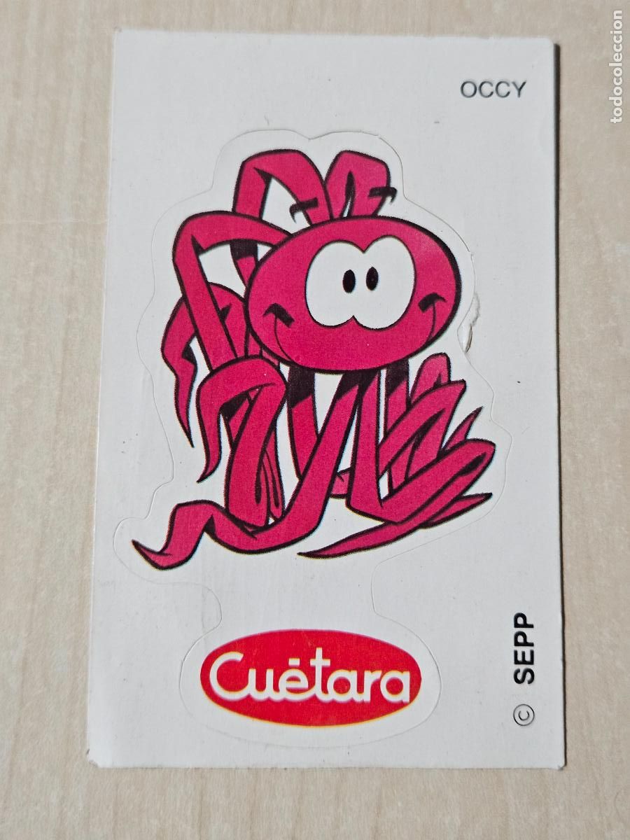 Coleccionismo cromos antiguos: CROMO DE LOS SNORKELS OCCY PROMO DE CUETARA TOSTA RICA PANRICO BOLLYCAO BIMBO A&Ntilde;OS 80&acute;