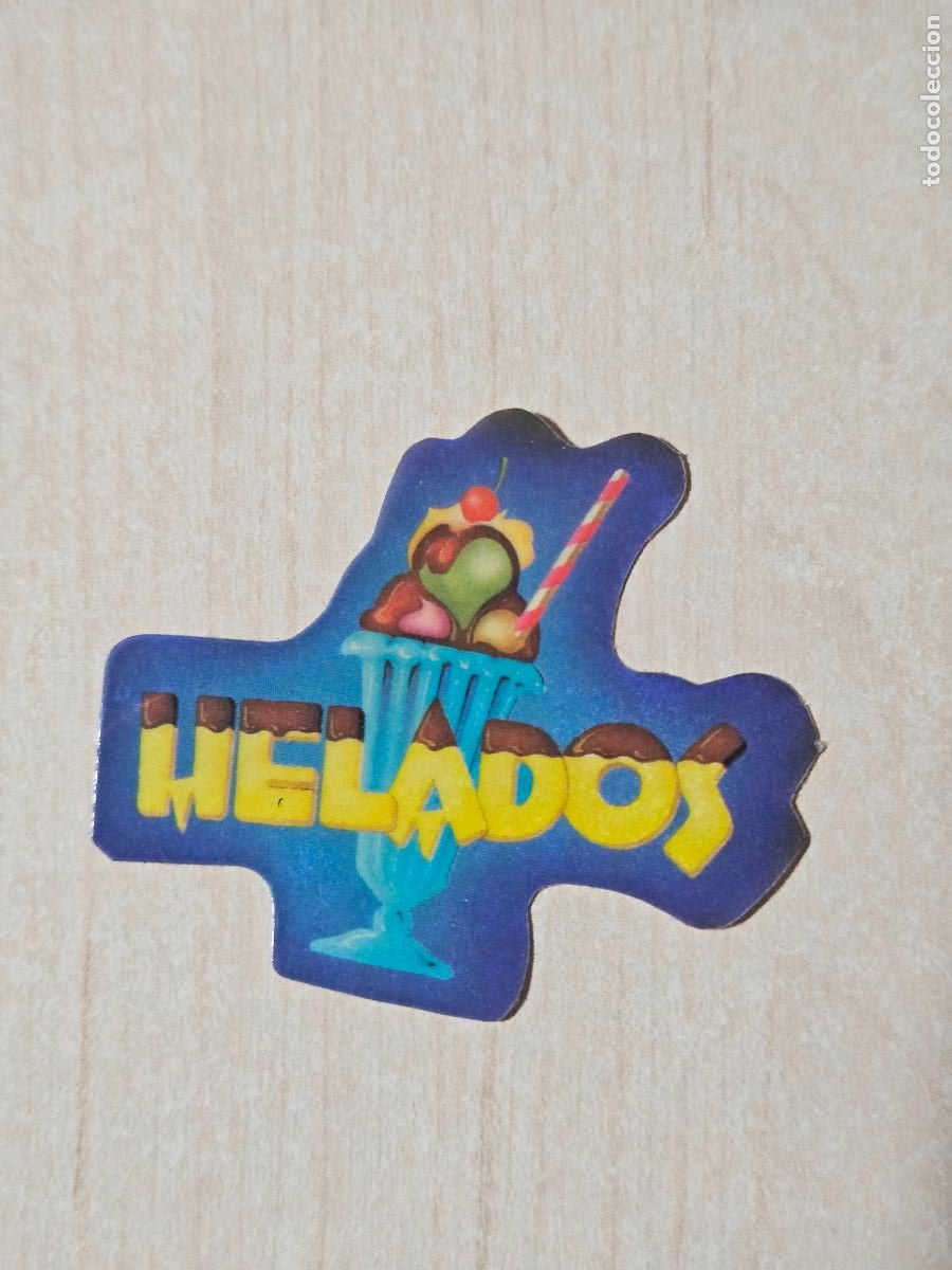 Coleccionismo cromos antiguos: Cromo Adhesivo - HELADOS - de PANRICO
