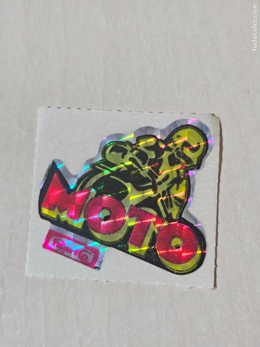 Coleccionismo cromos antiguos: Cromo Adhesivo - MOTO - de PANRICO