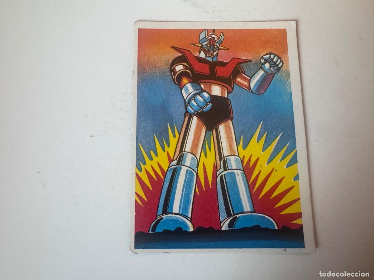 Collectable Antique Stickers: MAZINGER Z CROMO FESTIVAL DEL DIBUJO ANIMADO PACOSA 1981 NUNCA PEGADO / COMPRA MIN&Iacute;MA 5 &euro;