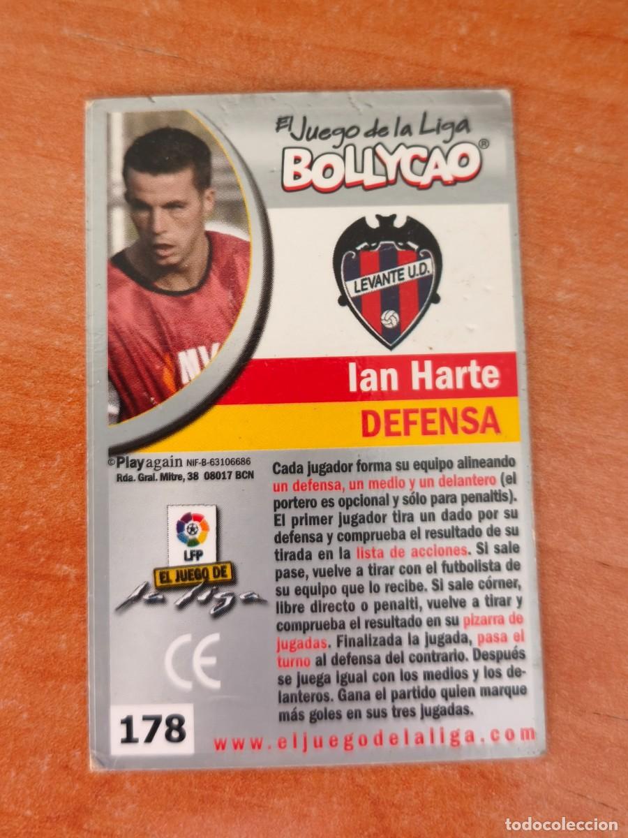 Colecionismo Cromos antigos: ian harte, bollycao el juego de la liga
