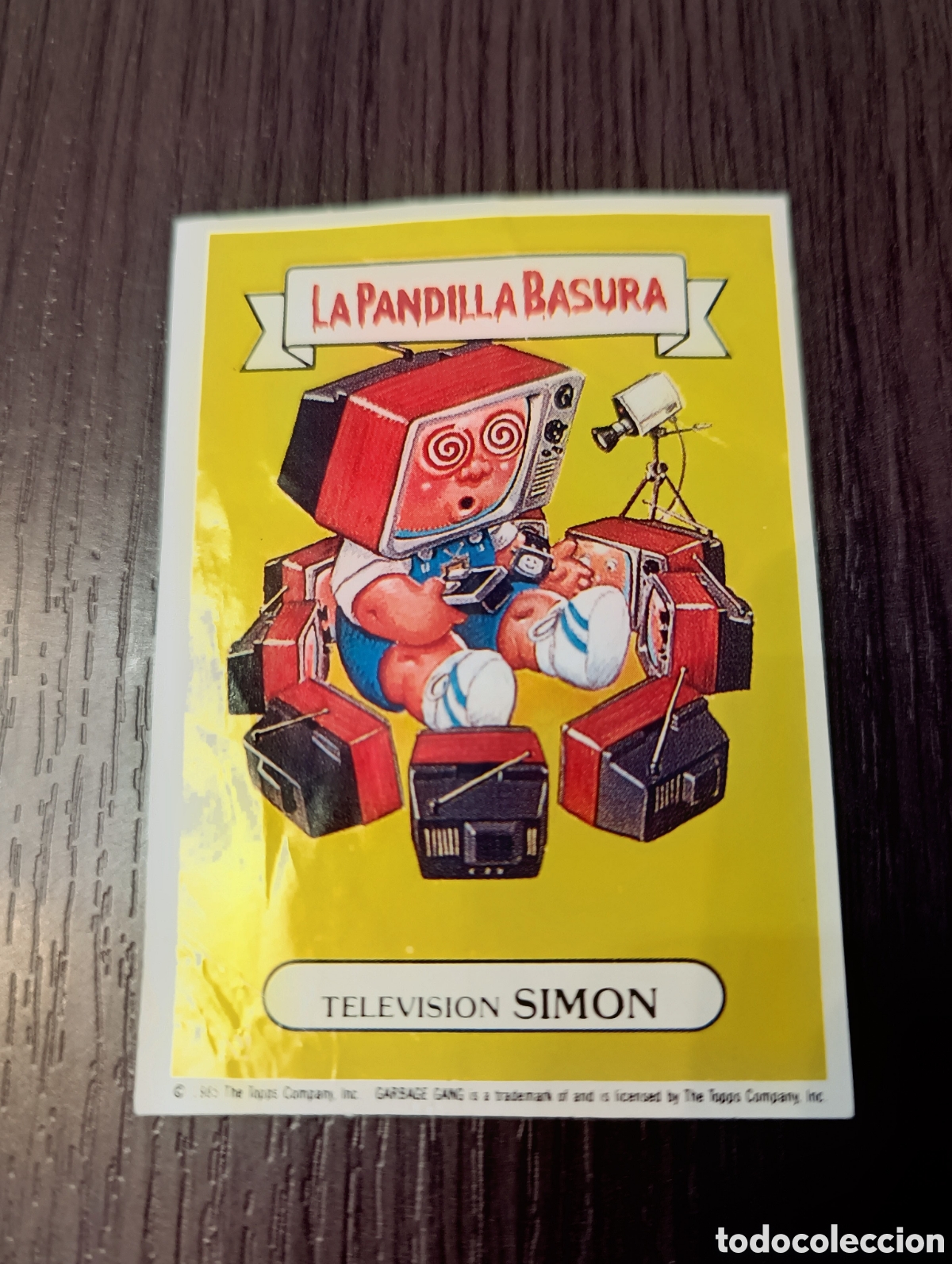 Coleccionismo cromos antiguos: Antiguo Cromo N&deg;35 La Pandilla Basura