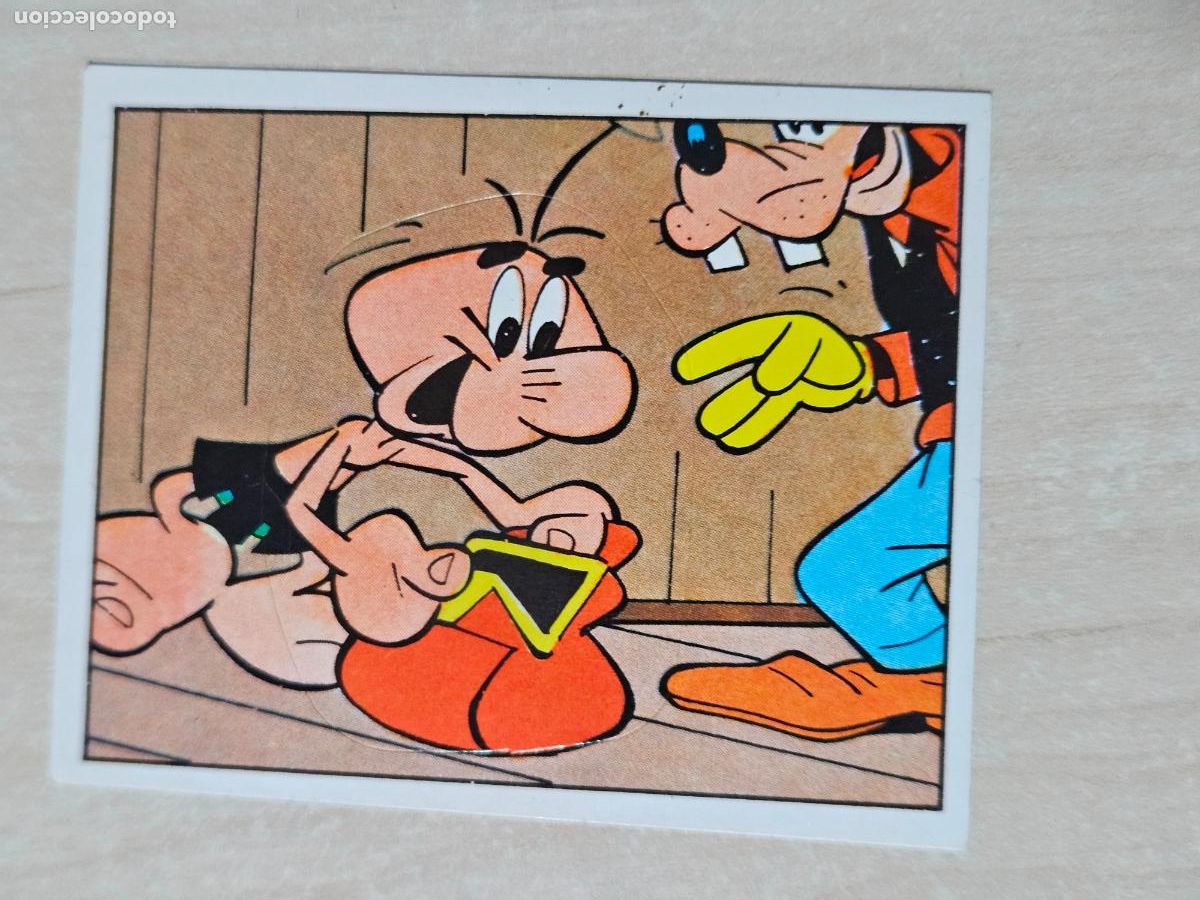 Coleccionismo cromos antiguos: CROMO TROQUELADO (MICKEY STORY) PANINI. WALT DISNEY, 1978. (SIN USO) N&ordm; 253