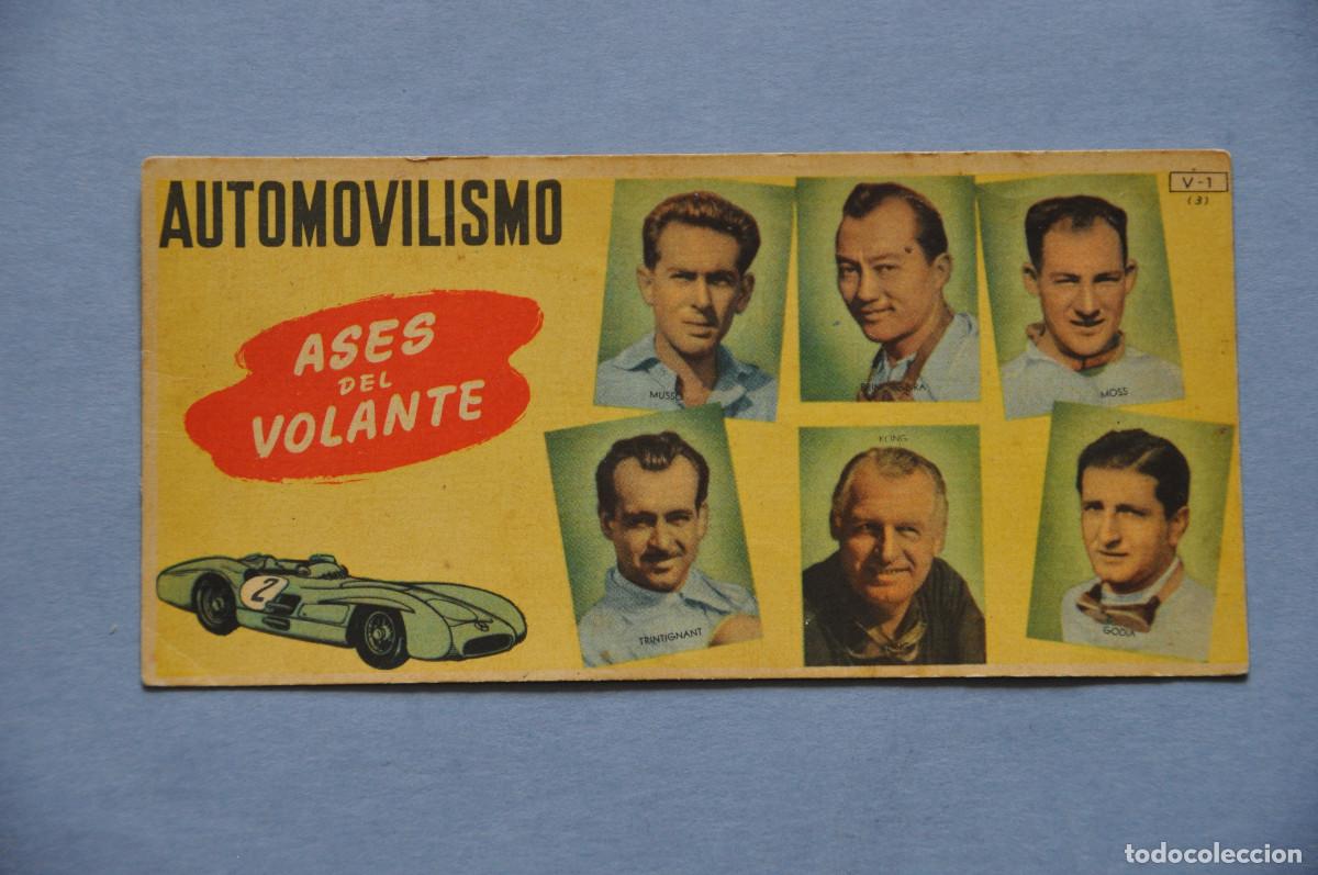 Coleccionismo cromos antiguos: CHOCOLATES BATANGA - AUTOMOVILISMO ASES DEL VOLANTE