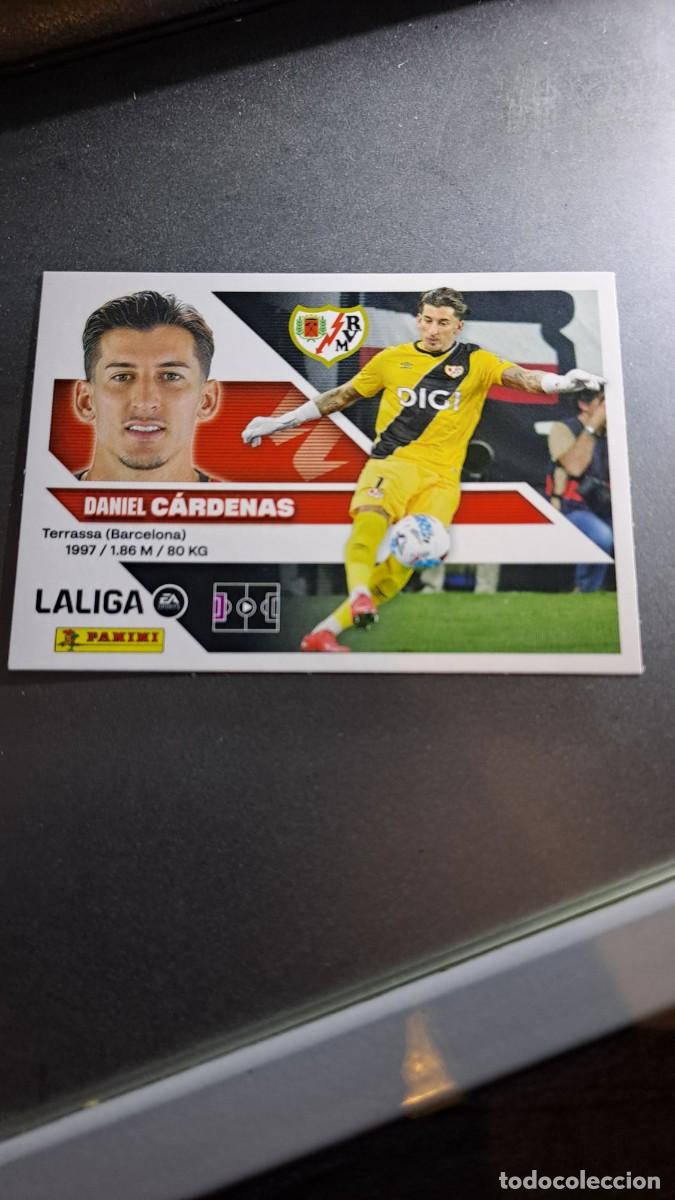 Coleccionismo cromos antiguos: CROMO CARDENAS 4 RAYO VALLECANO LIGA 2026 2027 26 27 ESTE PANINI NUNCA PEGADO