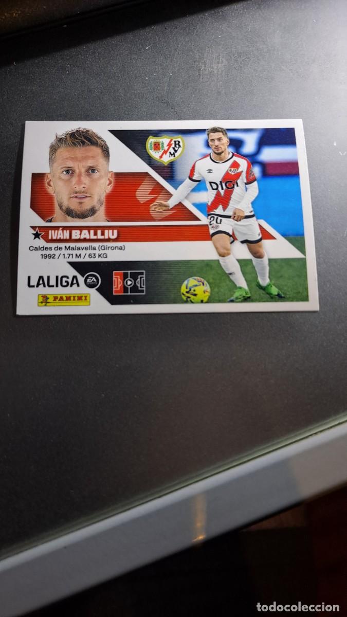Coleccionismo cromos antiguos: CROMO BALLIU 6 RAYO VALLECANO LIGA 2026 2027 26 27 ESTE PANINI NUNCA PEGADO