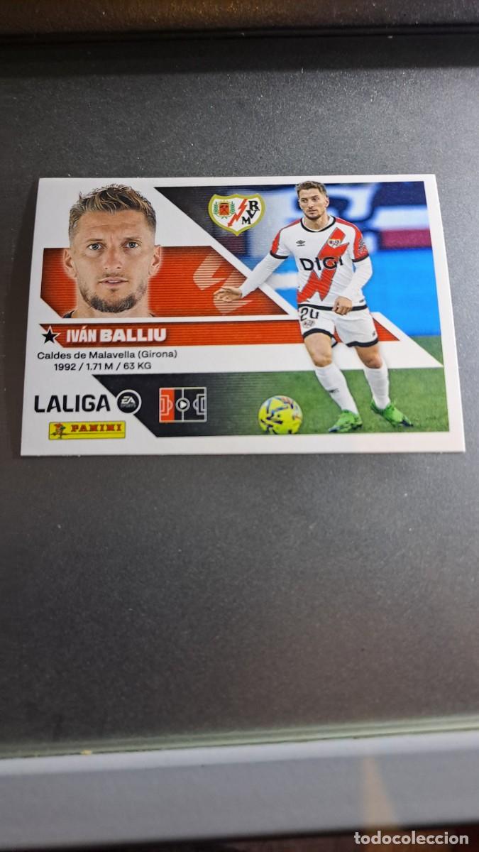 Coleccionismo cromos antiguos: CROMO BALLIU 6 RAYO VALLECANO LIGA 2026 2027 26 27 ESTE PANINI NUNCA PEGADO