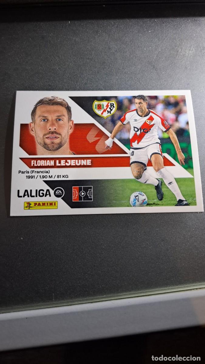 Coleccionismo cromos antiguos: CROMO LEJEUNE 8 RAYO VALLECANO LIGA 2026 2027 26 27 ESTE PANINI NUNCA PEGADO