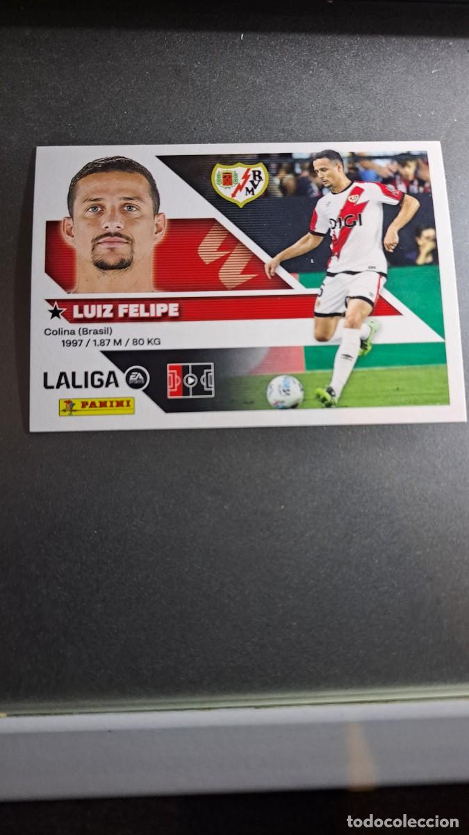 Coleccionismo cromos antiguos: CROMO LUIZ FELIPE 9 RAYO VALLECANO LIGA 2026 2027 26 27 ESTE PANINI NUNCA PEGADO