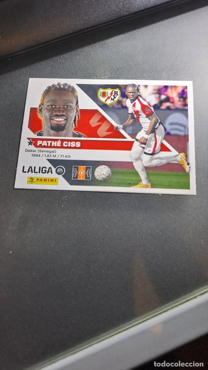 Coleccionismo cromos antiguos: CROMO PATHE CISS 12 RAYO VALLECANO LIGA 2026 2027 26 27 ESTE PANINI NUNCA PEGADO