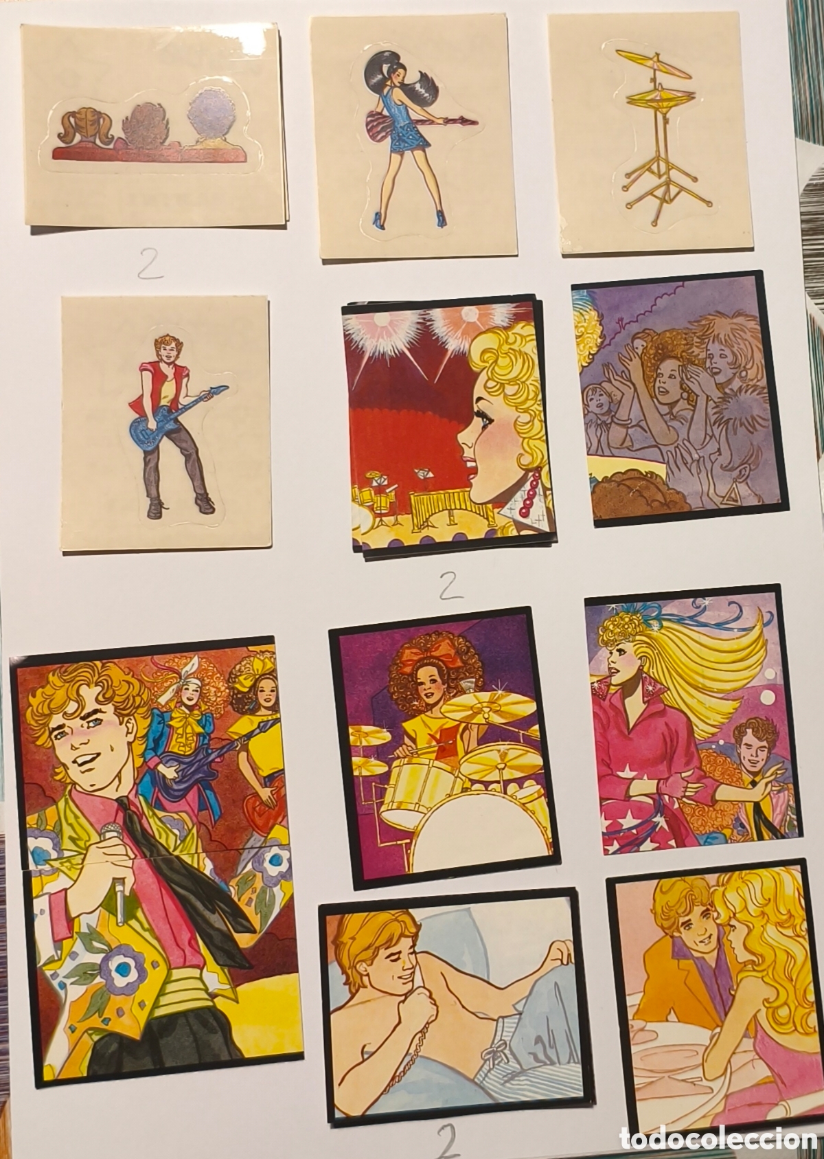 Coleccionismo cromos antiguos: 150 cromos Barbie de Panini del a&ntilde;o 1986
