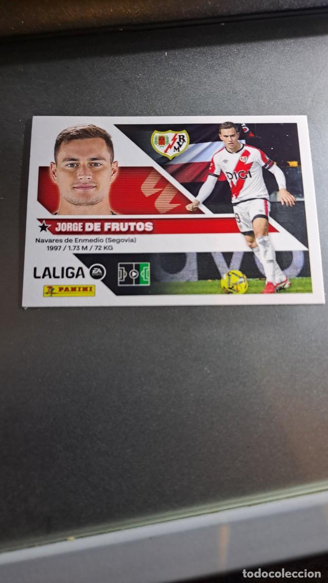 Coleccionismo cromos antiguos: CROMO DE FRUTOS 16 RAYO VALLECANO LIGA 2026 2027 26 27 ESTE PANINI NUNCA PEGADO