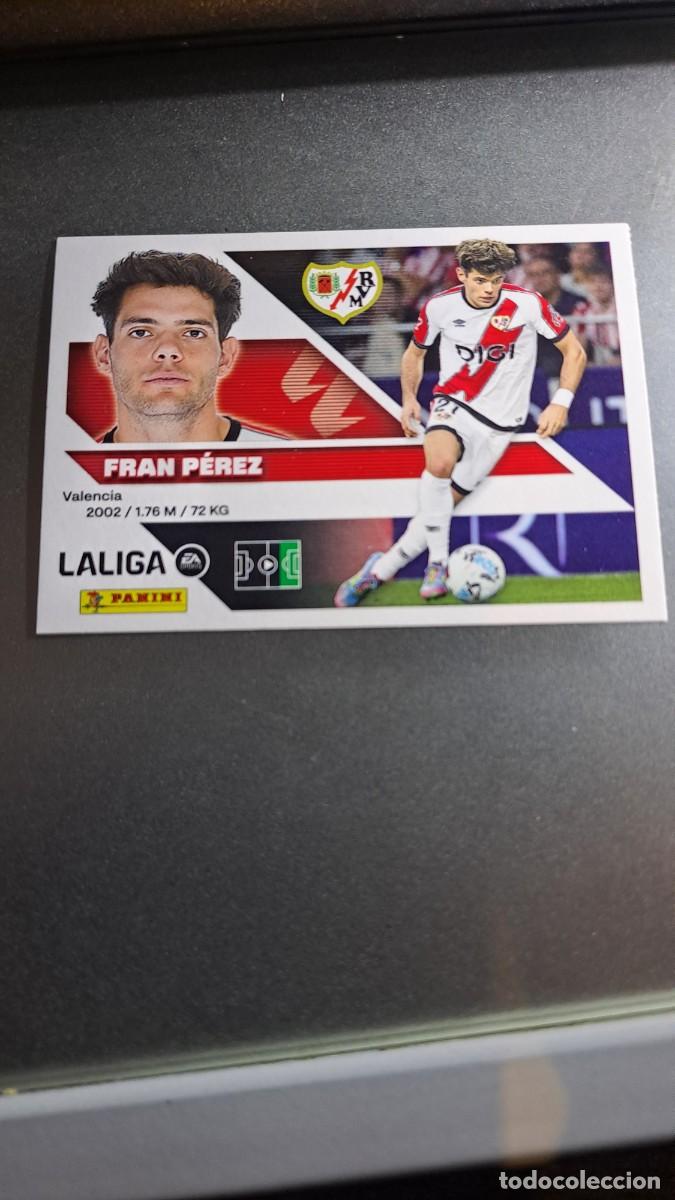 Collezionismo Figurine antiche: CROMO FRAN PEREZ 17 RAYO VALLECANO LIGA 2026 2027 26 27 ESTE PANINI NUNCA PEGADO
