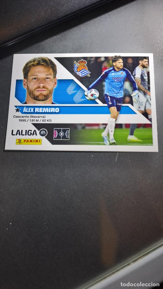 Coleccionismo cromos antiguos: CROMO REMIRO 3 REAL SOCIEDAD LIGA 2026 2027 26 27 ESTE PANINI NUNCA PEGADO