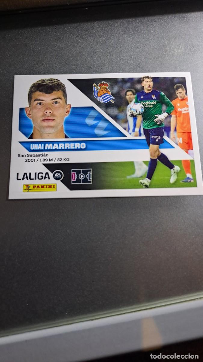 Coleccionismo cromos antiguos: CROMO MARRERO 4 REAL SOCIEDAD LIGA 2026 2027 26 27 ESTE PANINI NUNCA PEGADO