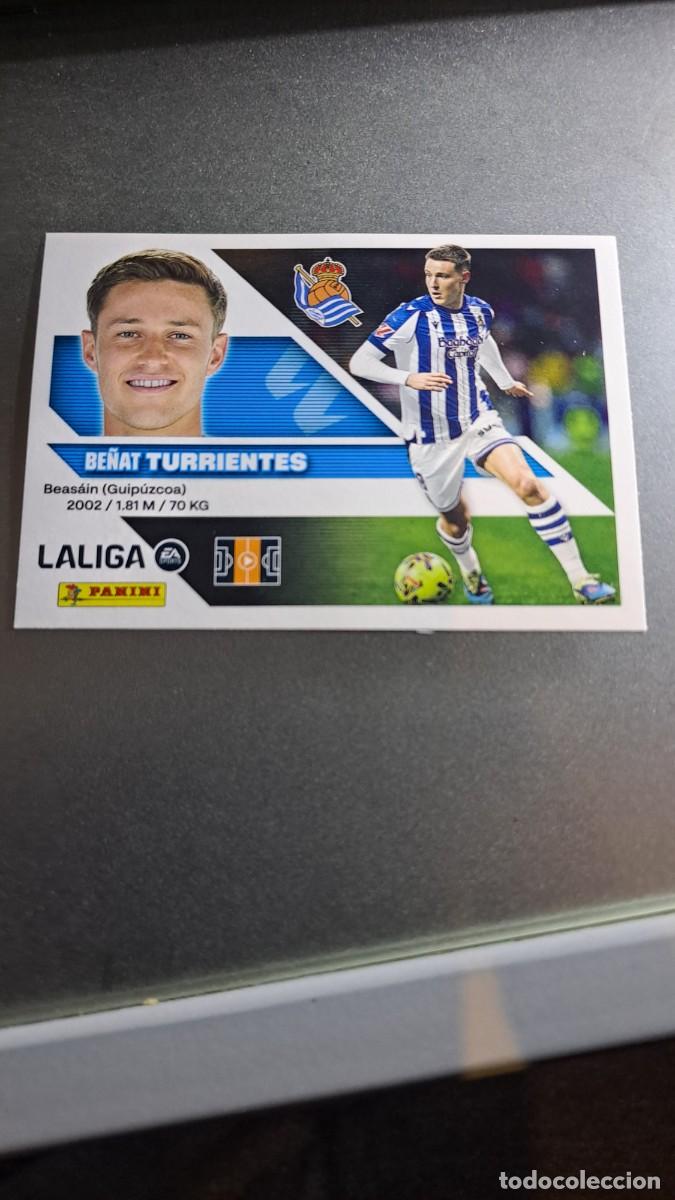 Coleccionismo cromos antiguos: CROMO TURRIENTES 12 REAL SOCIEDAD LIGA 2026 2027 26 27 ESTE PANINI NUNCA PEGADO
