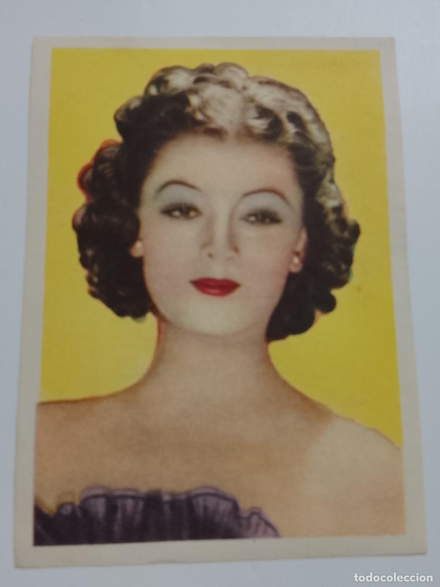 Coleccionismo cromos antiguos: Cromo Cinefoto Mirna Loy