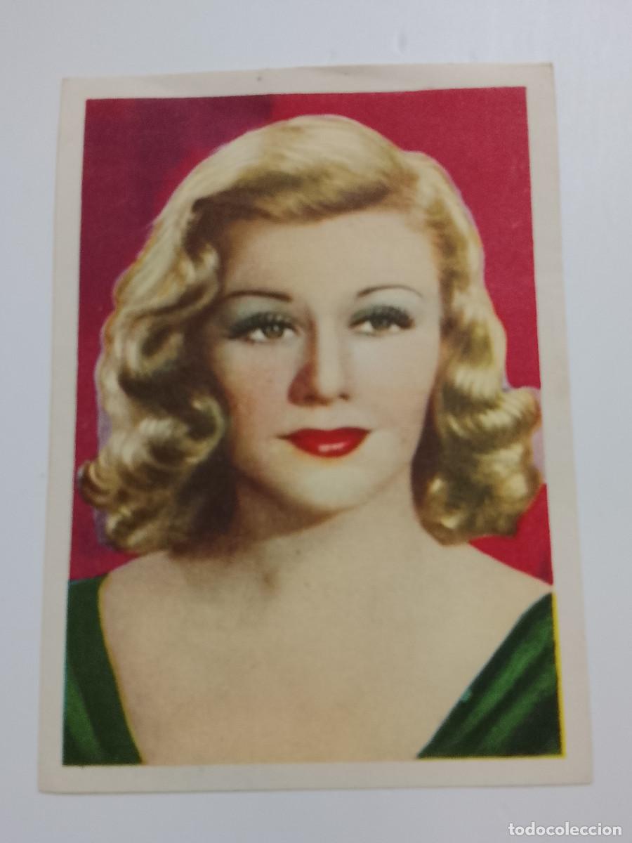 Coleccionismo cromos antiguos: Cromo Cinefoto Ginger Rogers