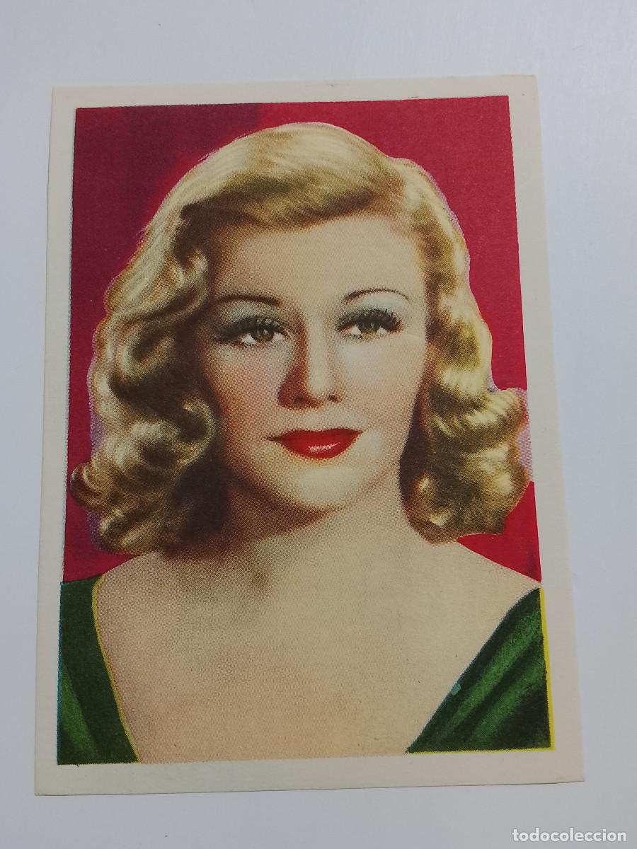 Coleccionismo cromos antiguos: Cromo Cinefoto Ginger Rogers