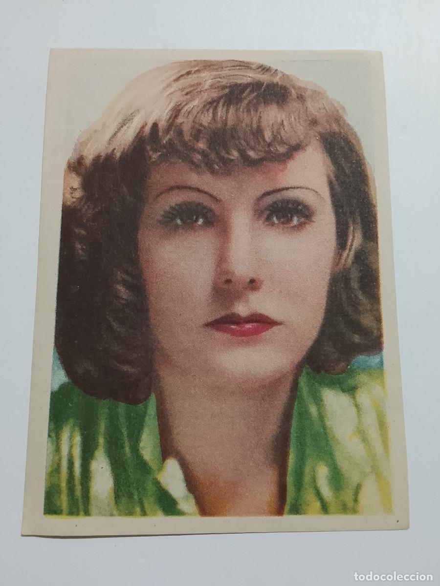 Coleccionismo cromos antiguos: Cromo Cinefoto Greta Garbo