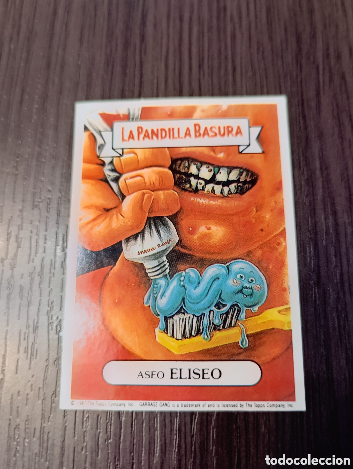 Coleccionismo cromos antiguos: Antiguo Cromo N&deg;136 La Pandilla Basura
