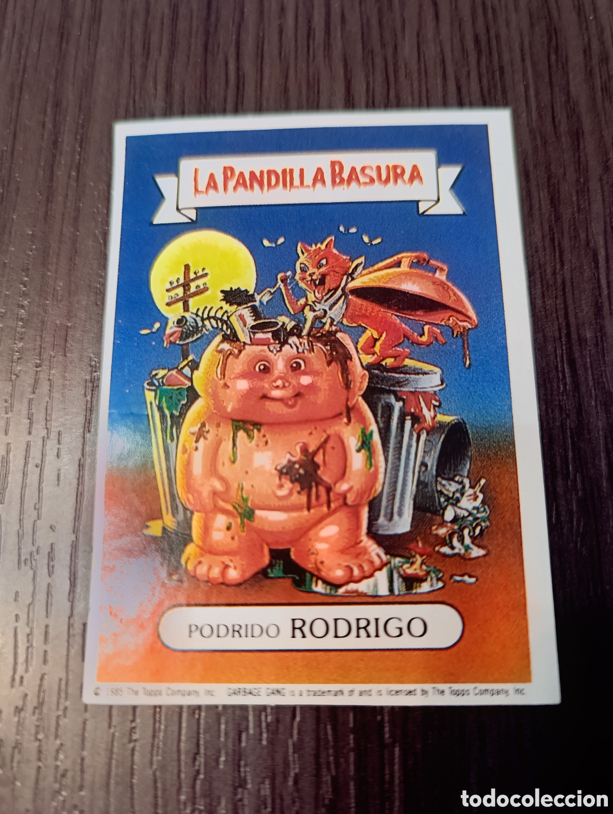 Coleccionismo cromos antiguos: Antiguo Cromo N&deg;5 La Pandilla Basura