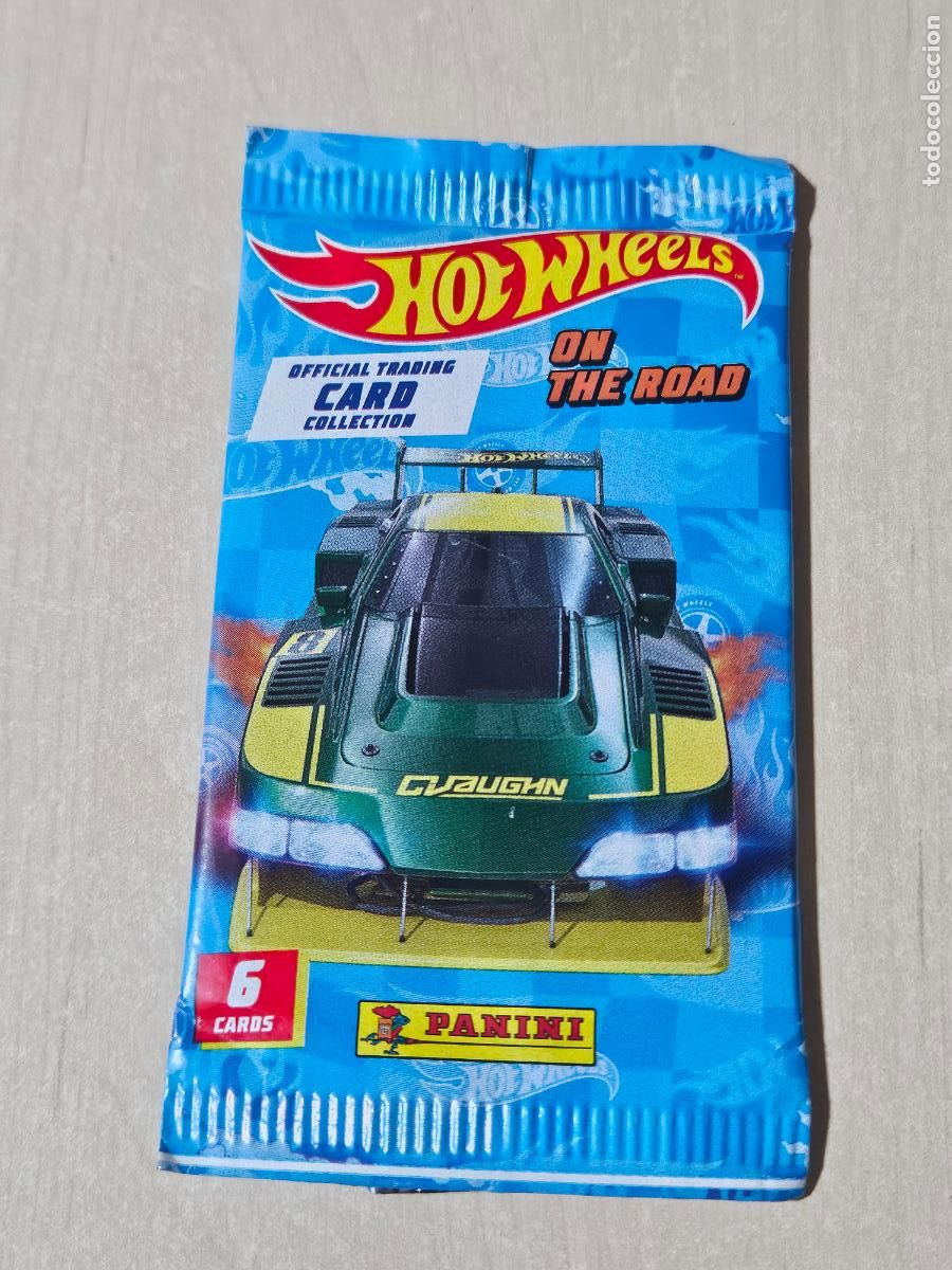 Coleccionismo cromos antiguos: Hot Wheels Sobre Sin Abrir - Panini - Trading Cards