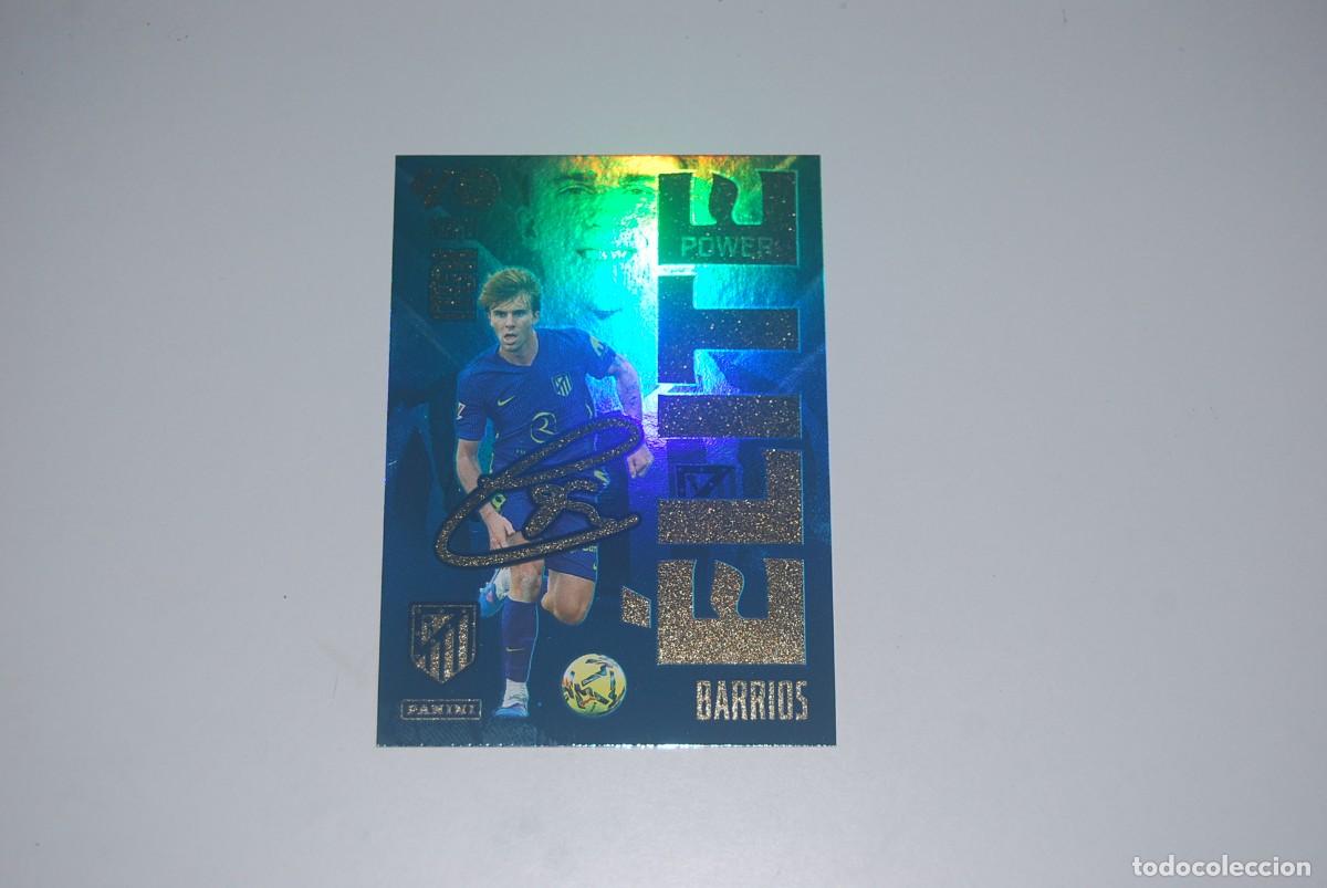 Coleccionismo cromos antiguos: MEGACRAKS MGK ELITE POWER N&ordm;1P BARRIOS AT. MADRID LIGA 2026-2027 26-27 ELITE POWER PANINI