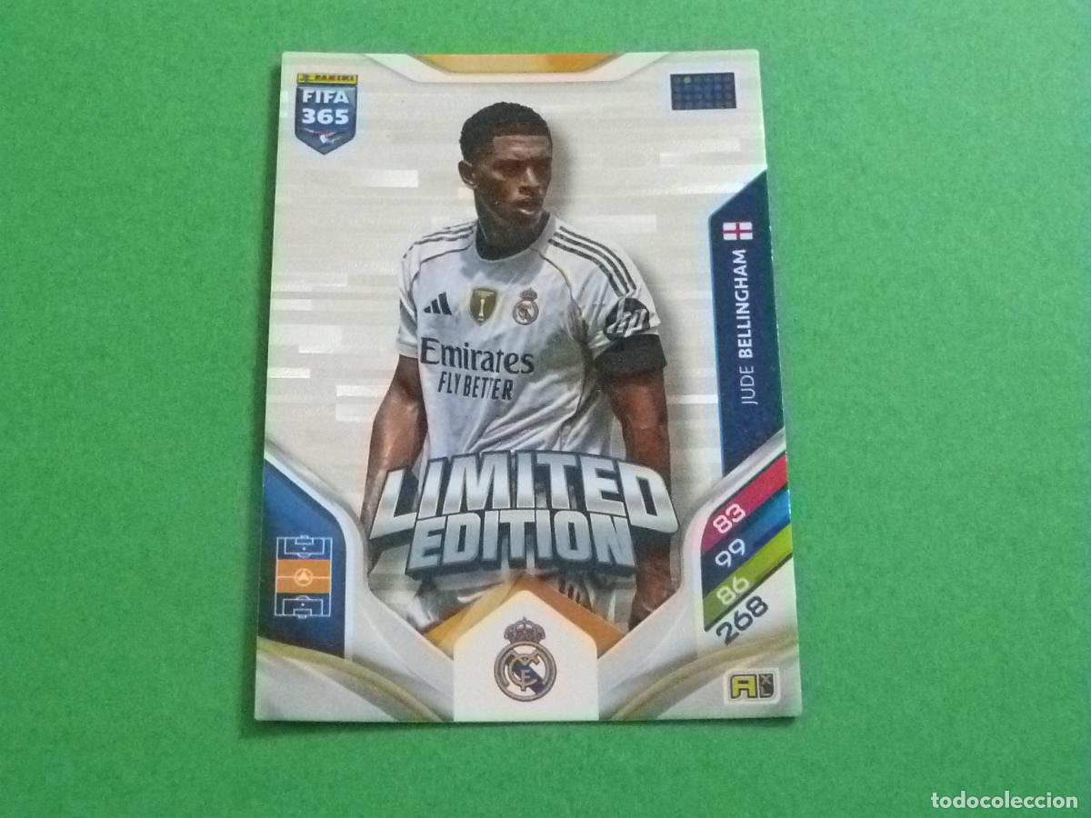 Coleccionismo cromos antiguos: TRADING CARD FUTBOL BELLINGHAM REAL MADRID C.F. EDICION LIMITADA ADRENALYN XL FIFA 365 PANINI