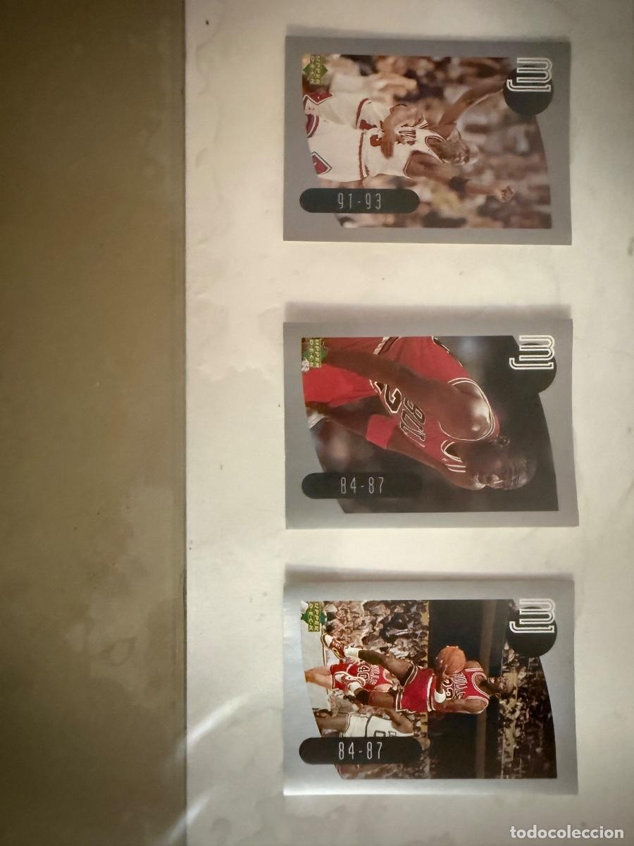Coleccionismo cromos antiguos: Michael Jordan stickers collection upper deck