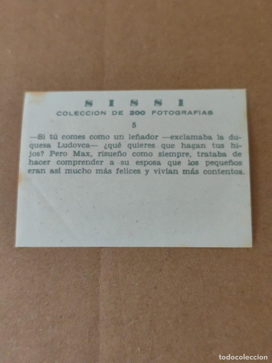 Coleccionismo cromos antiguos: Cromos Sissi n &deg; 5 . - Foto 2