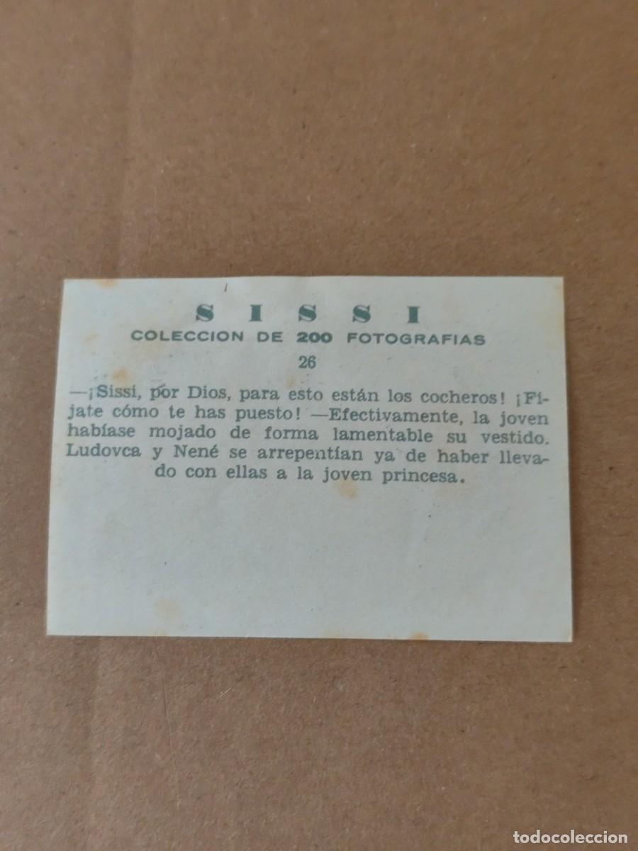 Coleccionismo cromos antiguos: Cromos Sissi n &deg; 26 . - Foto 2
