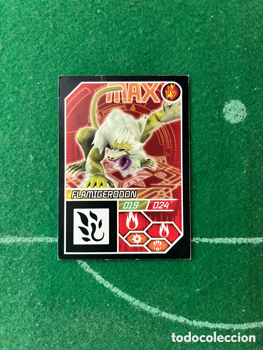Coleccionismo cromos antiguos: 89 FLAMIGERODON INVIZIMALS EVOLUTION 2012 PANINI