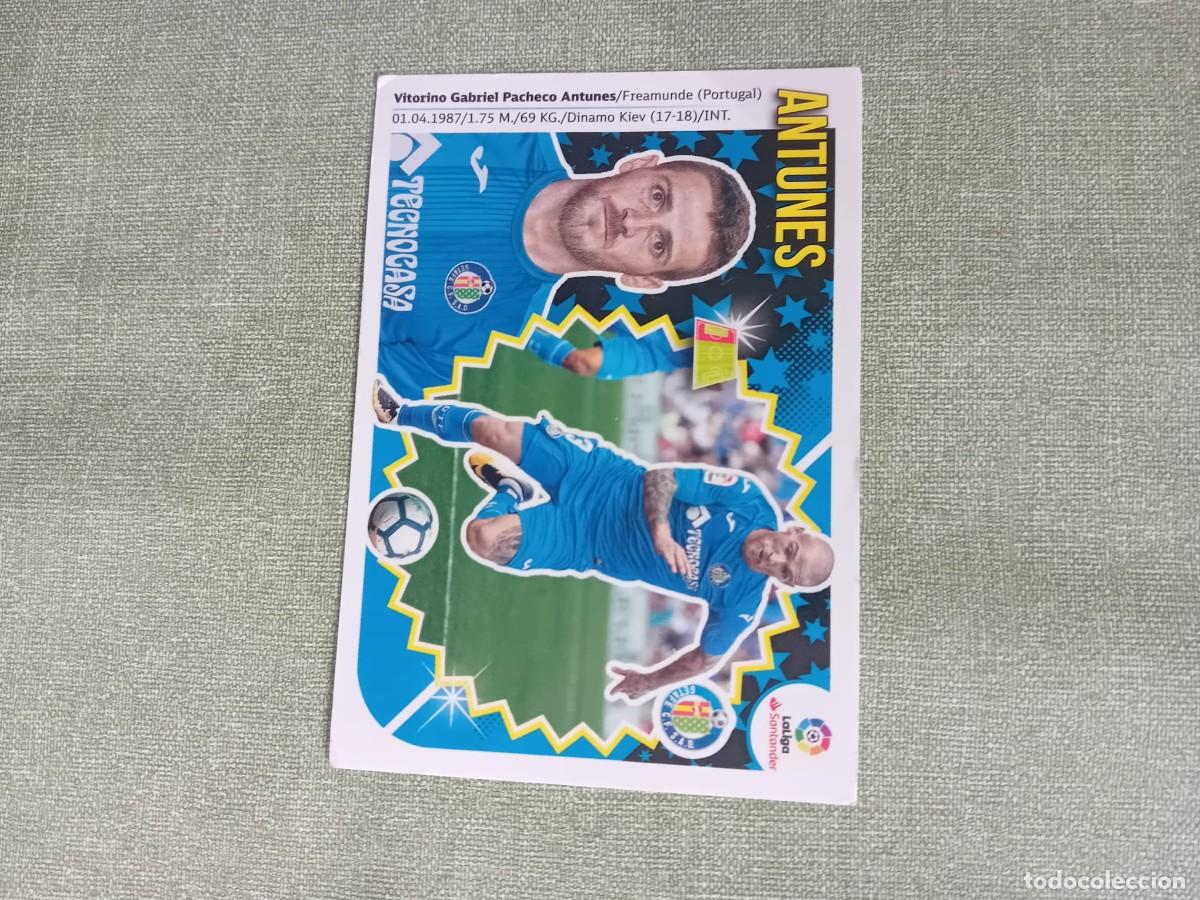 Coleccionismo cromos antiguos: Antunes 7 A liga este 2018 2019
