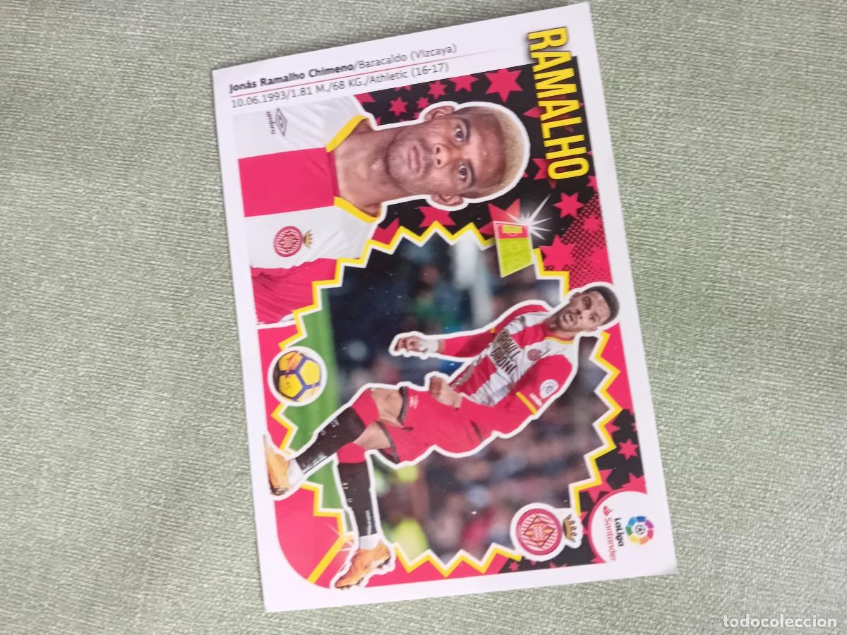 Coleccionismo cromos antiguos: Ramalho 3 girona liga este 2018 2019