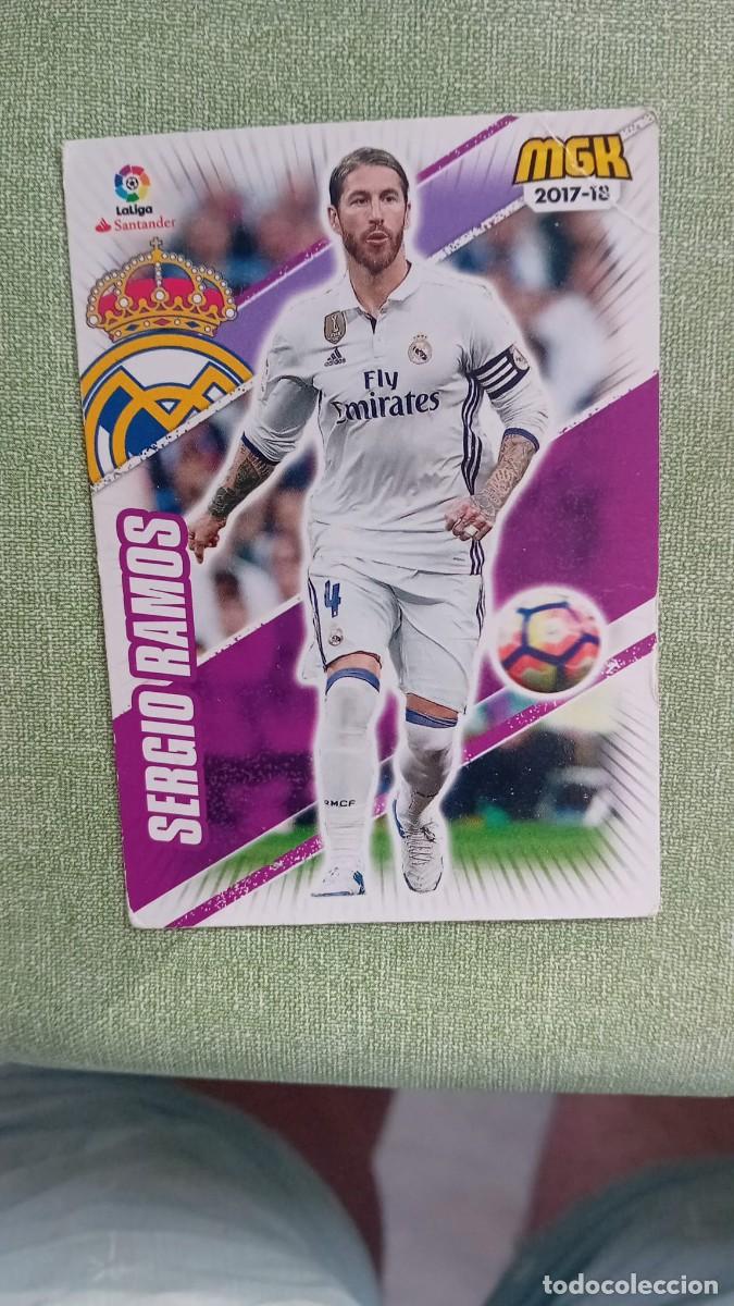 Coleccionismo cromos antiguos: Sergio Ramos 384 Real Madrid Megacracks 2017 2018