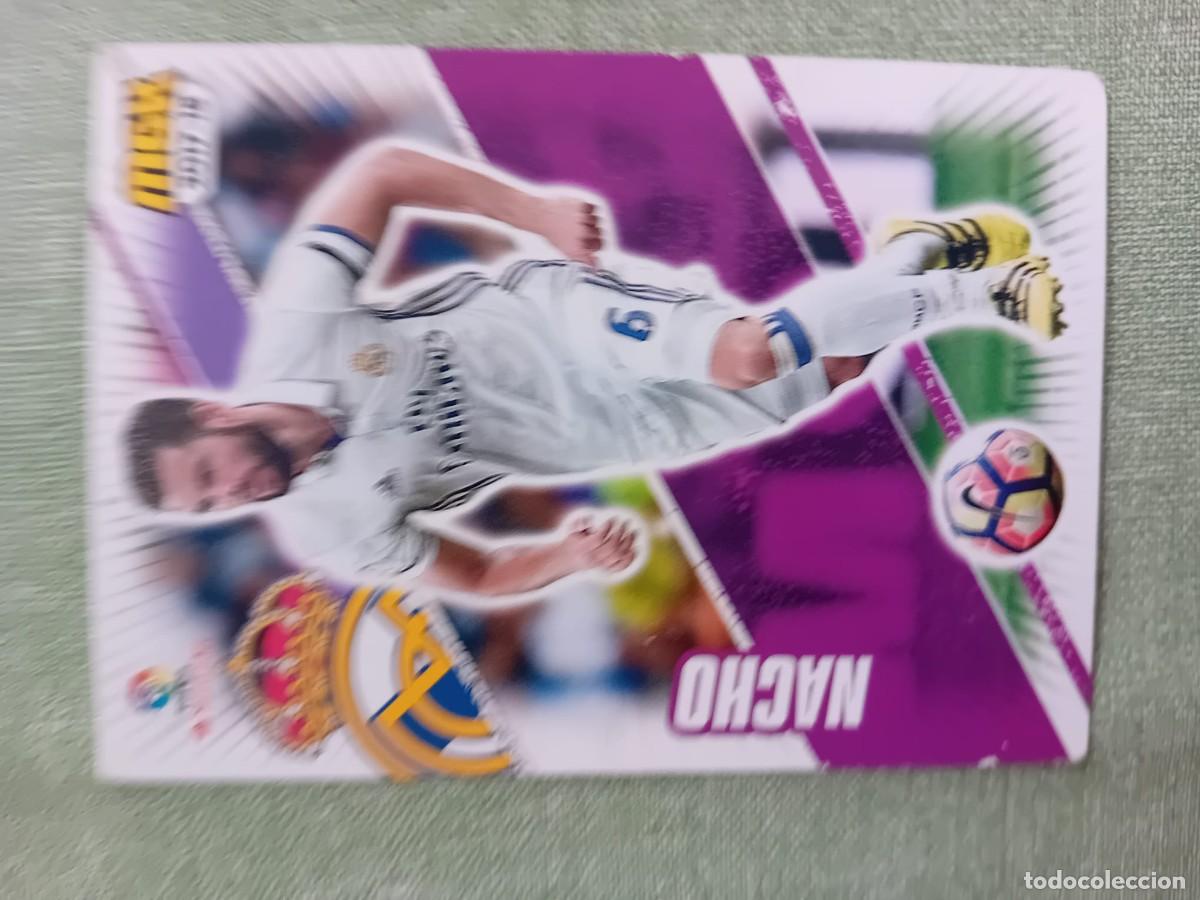 Coleccionismo cromos antiguos: Nacho 385 Real Madrid Megacracks 17 18
