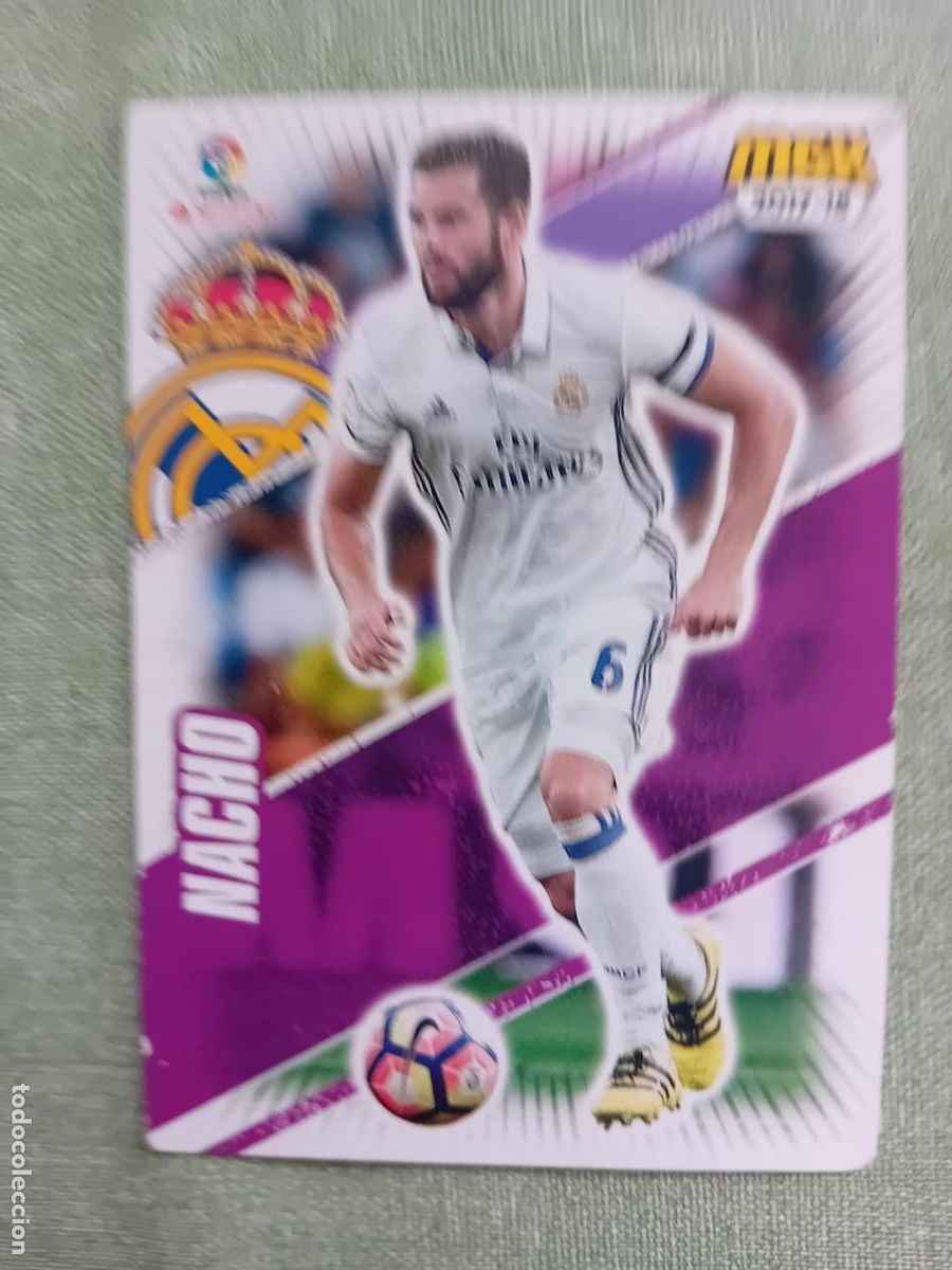 Collectionnisme Cartes &agrave; collectionner anciennes: Nacho 385 Real Madrid Megacracks 17 18