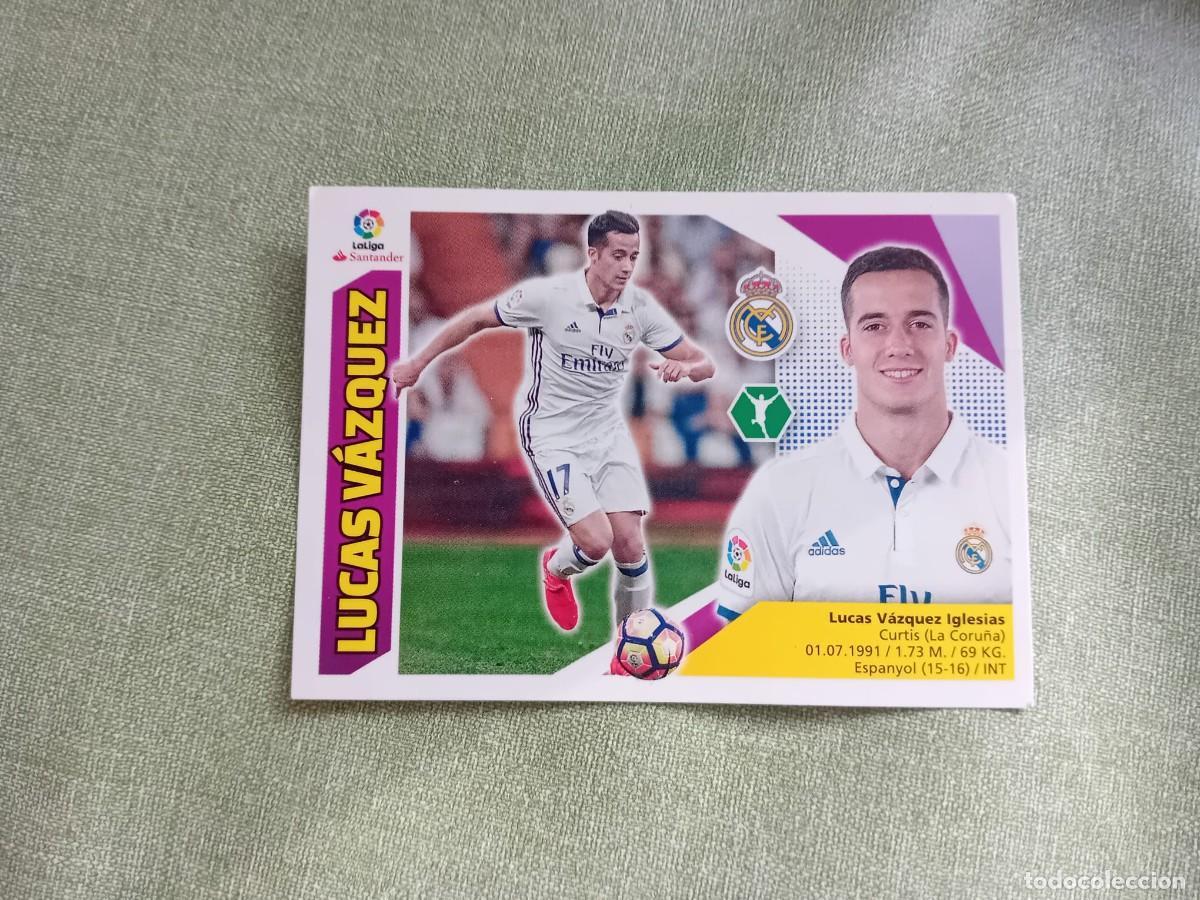 Coleccionismo cromos antiguos: Lucas V&aacute;zquez 14 A Real MAdrid Liga Este 17-18