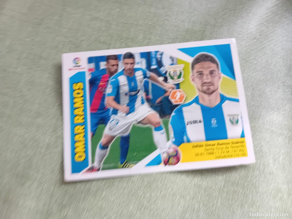 Coleccionismo cromos antiguos: Omar Ramos 12 Legan&eacute;s Liga Este 17-18