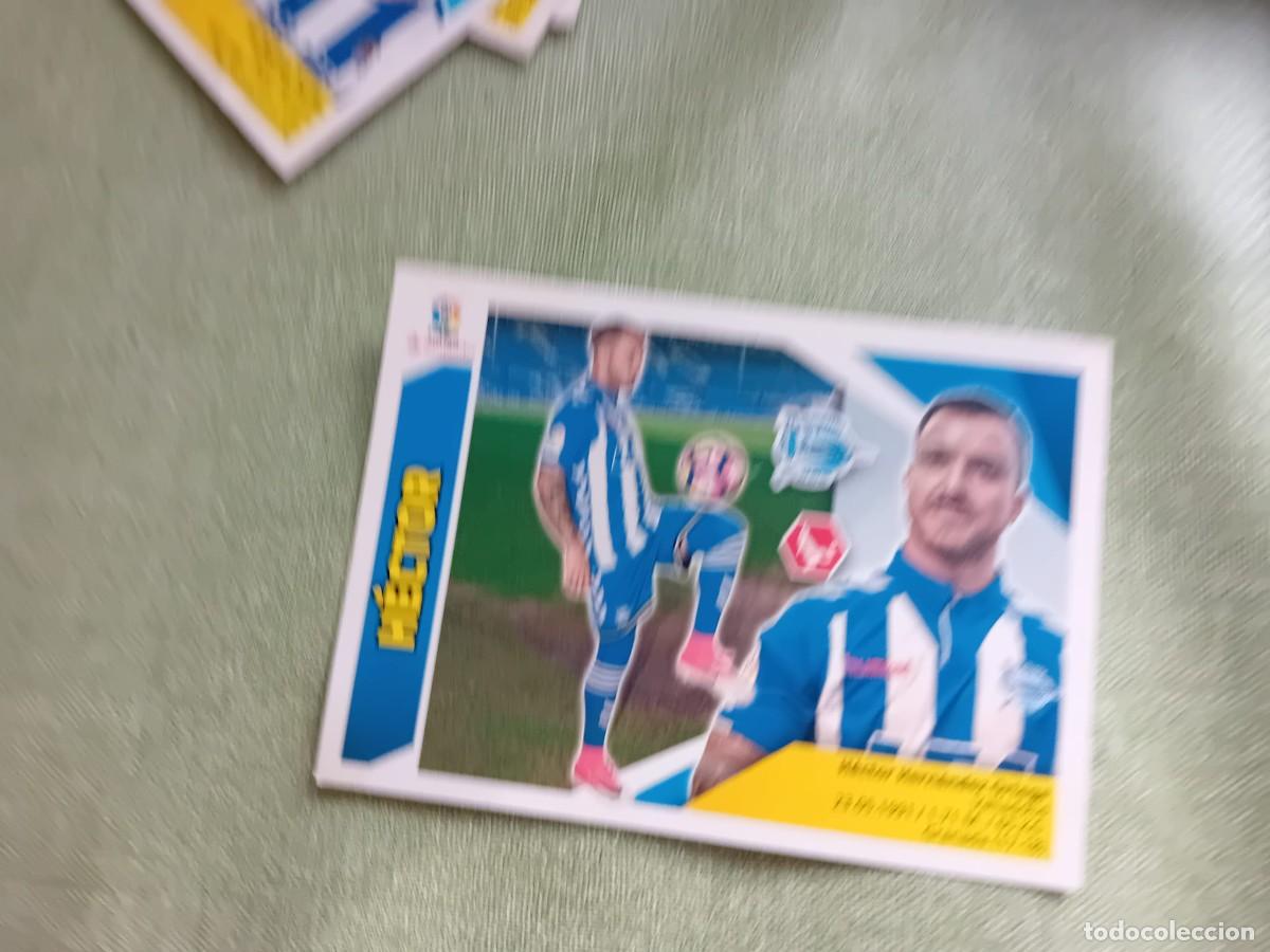 Coleccionismo cromos antiguos: H&eacute;ctor 7 Alav&eacute;s Liga este 17-18