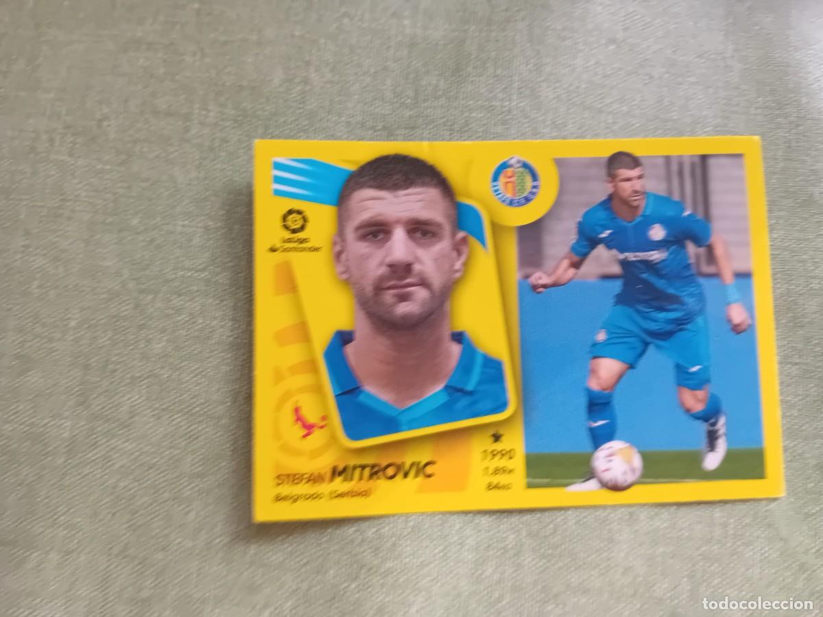 Coleccionismo cromos antiguos: Mitrovic 9 Bis Getafe liga este 21 22