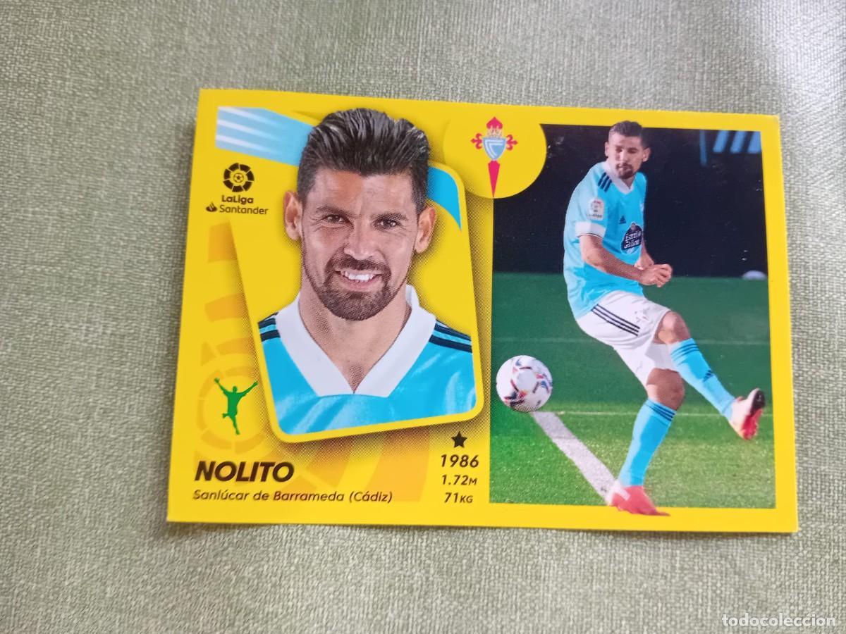 Coleccionismo cromos antiguos: Nolito 18 Celta liga este 21-22