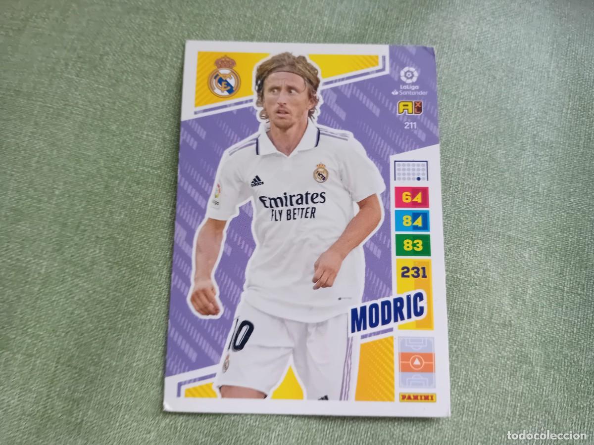 Coleccionismo cromos antiguos: Luka Modric 211 Real Madrid Adrenalyn 22-23