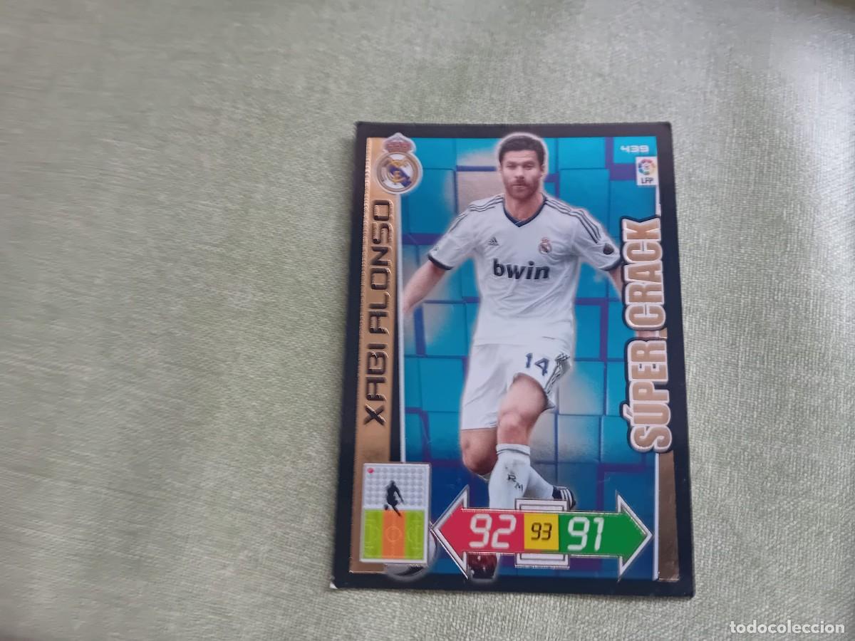 Coleccionismo cromos antiguos: Xabi Alonso S&uacute;per Crack 439 Real Madrid Adrenalyn 12-13