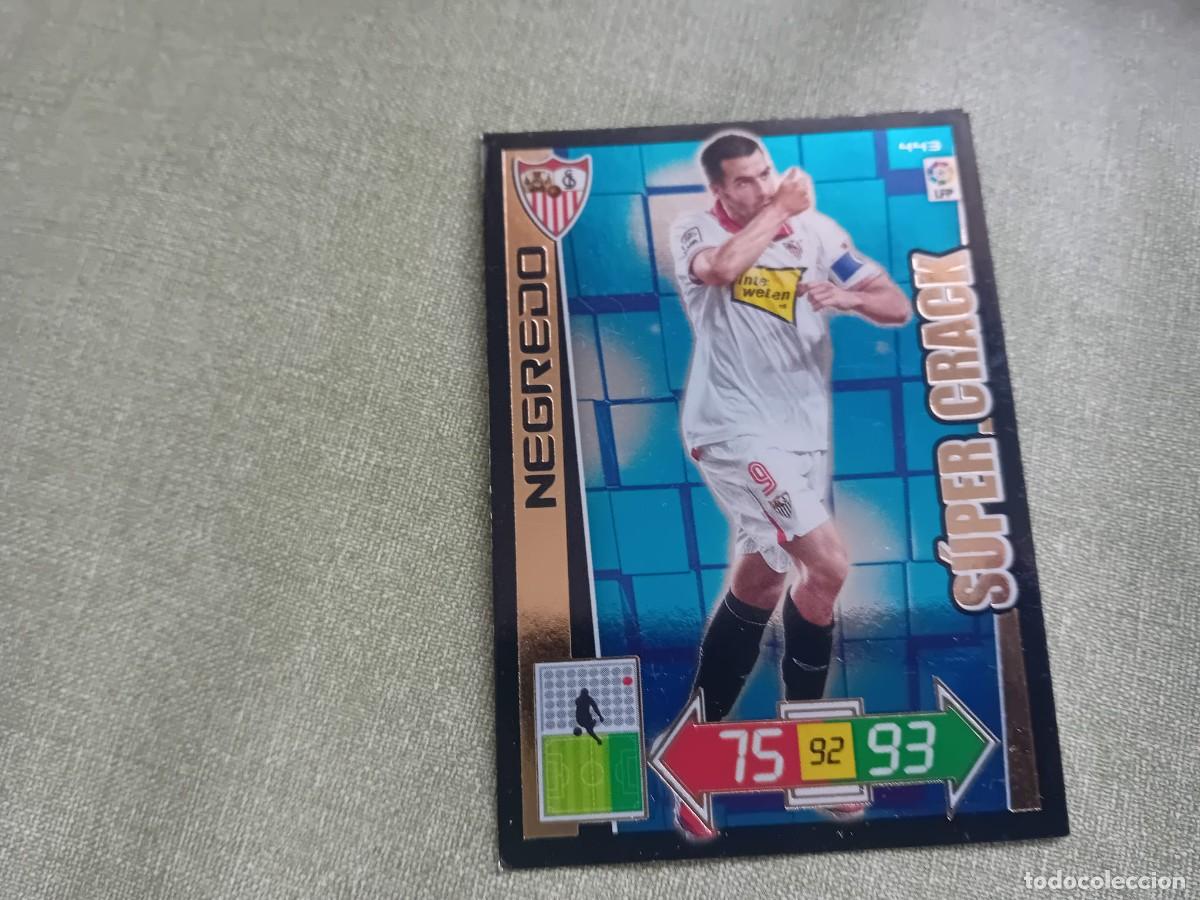 Coleccionismo cromos antiguos: &Aacute;lvaro Negredo S&uacute;per Crack 443 Sevilla Adrenalyn 12-13