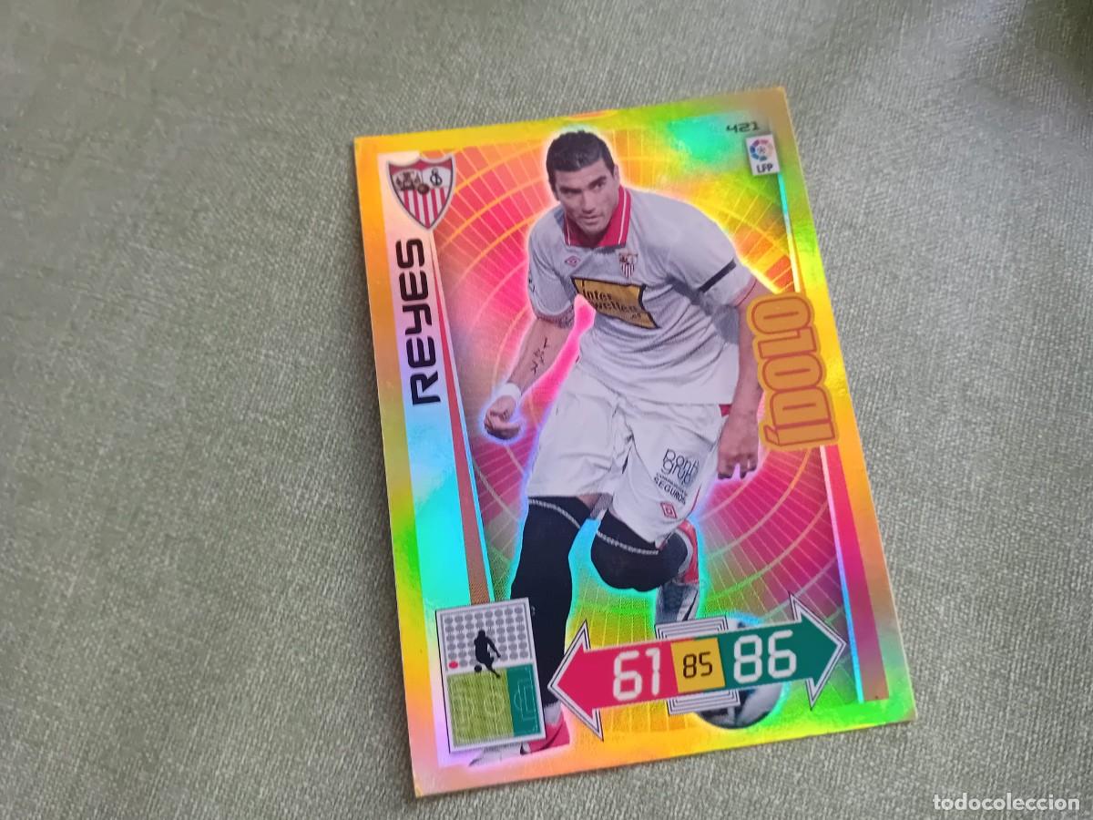 Coleccionismo cromos antiguos: Jos&eacute; Antonio Reyes &Iacute;dolo 421 Sevilla Adrenalyn 12-13